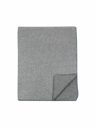 PROFLAX | Wohndecke - Plaid PROFLAX FLEECE 160x200cm Secret Forest | grau